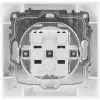 VCX WESA LC 07 Single Socket Outlet Type E White