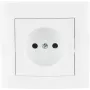 VCX WESA LC 07 Single Socket Outlet Type E White