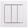 VCX WESA LC 17 Triple Connector for 16 mm Corrugated Conduit, White