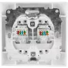 VCX WESA LC 41 Dual Computer Socket White