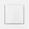 VCX WESA LC 52 Single Earthed Socket Outlet with Flap, Surface Mount, IP44, 16A, White