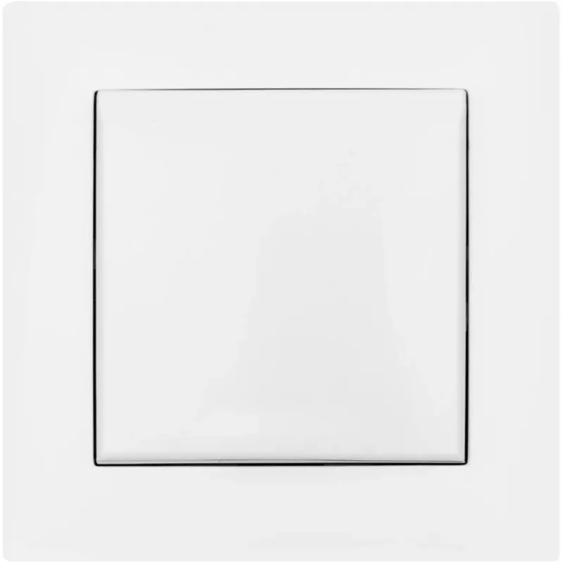 VCX WESA LC 52 Single Earthed Socket Outlet with Flap, Surface Mount, IP44, 16A, White
