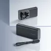 Veger ACE100 W1146 10000mAh 20W PD QC3.0 Power Bank - Black