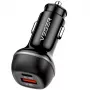 VEGER Car Charger USB-A + USB-C QC PD 51W CC62-1A1C Black
