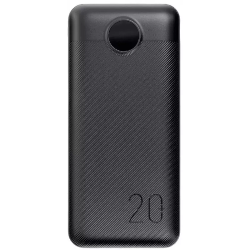 VEGER Power Bank 20000 mAh 20W PD QC 3.0 2x USB-A USB-C Black