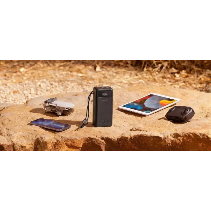 Veger Power Bank Tank Lite (W5001) PD QC3.0 5A 22.5W 50000 mAh Black