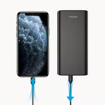Veger Powerbank T100 (W2032C-100) PD QC3.0 5A 100W 20000 mAh Black