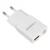 VEGER USB-A + USB-C QC PD 30W Wall Charger 30W1A1C White