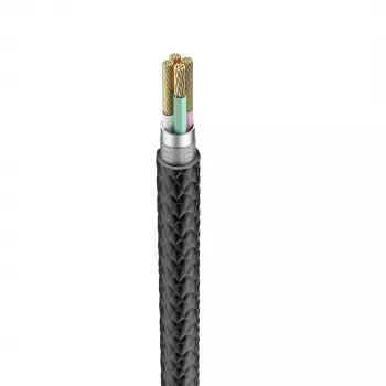 Veger V105 USB-A to Lightning Cable 1.2m Black 2.4A Charging & Sync