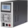 Velleman LABPS6005SM 60V 5A 300W Regulated DC Bench Power Supply with LED Display, Black/Grey