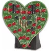 Velleman MK101 Blinking Heart Soldering Kit - Red LED Heart Display, 9V DC, 16 LEDs, Beginner Educational DIY Electronic Project