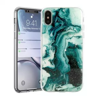 Vennus VIPX/XSCM5 Transparent Back Cover for Apple iPhone X/XS