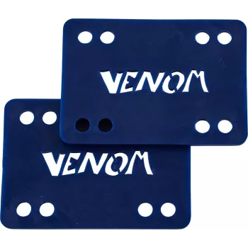 Venom 1/8 Inch Risers Set of 2 Glow In The Dark Skateboard Riser Pads