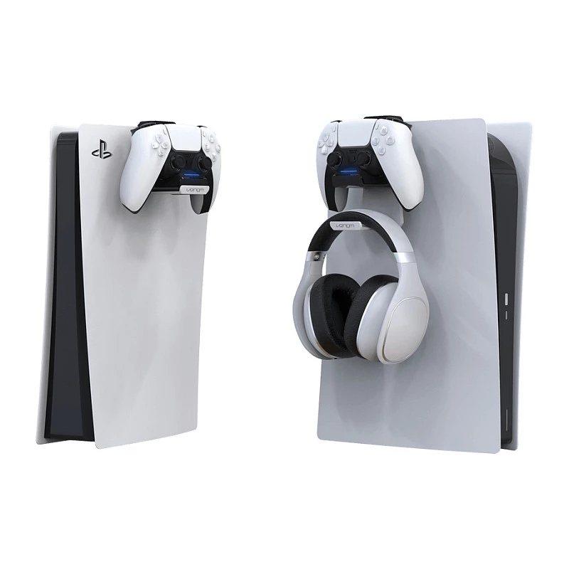Venom Stealth Charging Station & Headset Holder for PS5