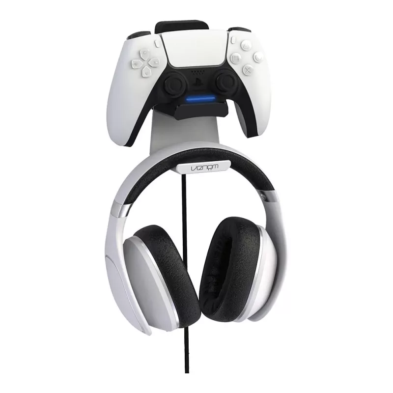 Venom Stealth Charging Station & Headset Holder for PS5