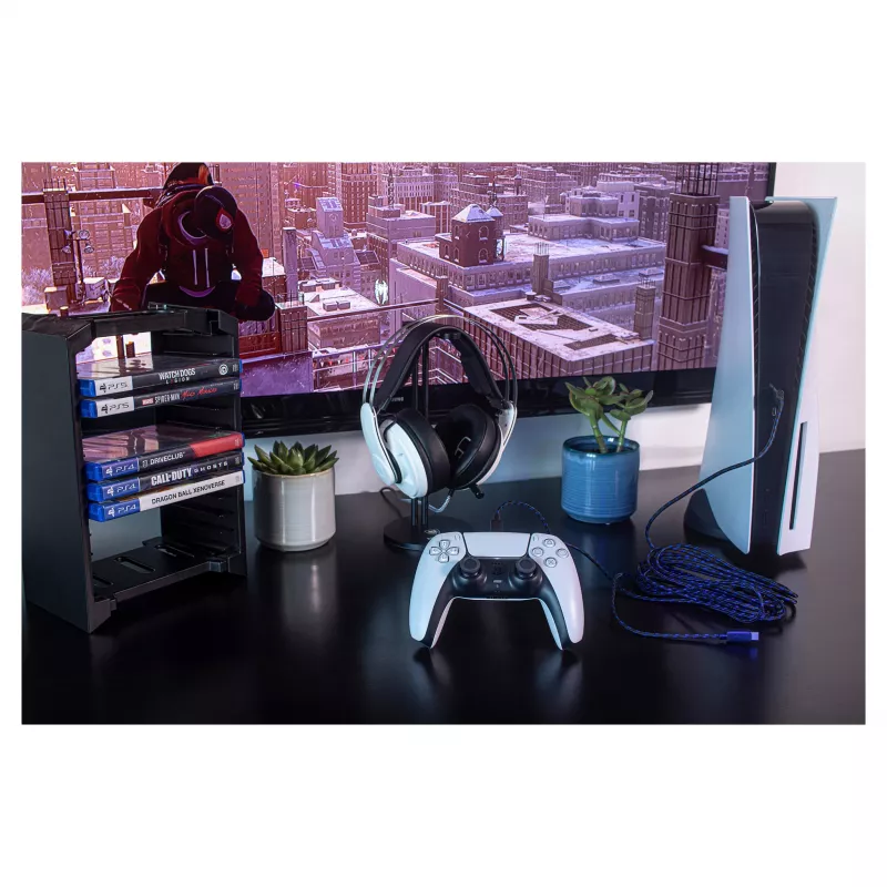 Venom Stealth Charging Station & Headset Holder for PS5