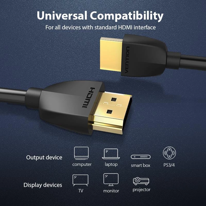 VENTION AAIBH HDMI Cable 2m Black