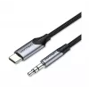VENTION BGKHF USB-C to 3.5mm Audio Adapter Cable 1m Black