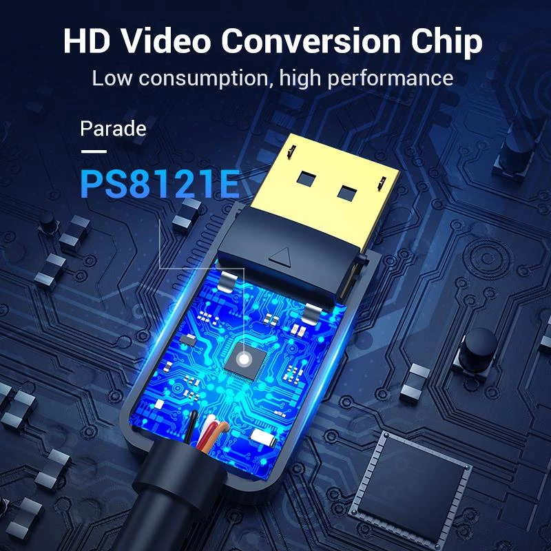 VENTION DisplayPort to DVI Cable 1m Black HAFBF