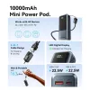 VENTION FKOH0 10000 mAh 22.5 W Wireless Power Bank with USB-C PD & QC - Black
