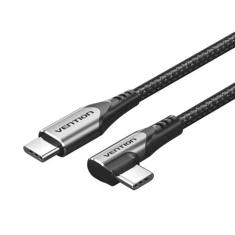 VENTION TRAHF USB-C to USB-C Cable 1m Gray 10Gbps 100W PD 4K Video