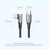 VENTION TRAHF USB-C to USB-C Cable 1m Gray 10Gbps 100W PD 4K Video