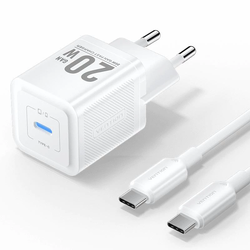 VENTION TZ-FEPW0-EU-01 20W USB-C Wall Charger Mobile Charger