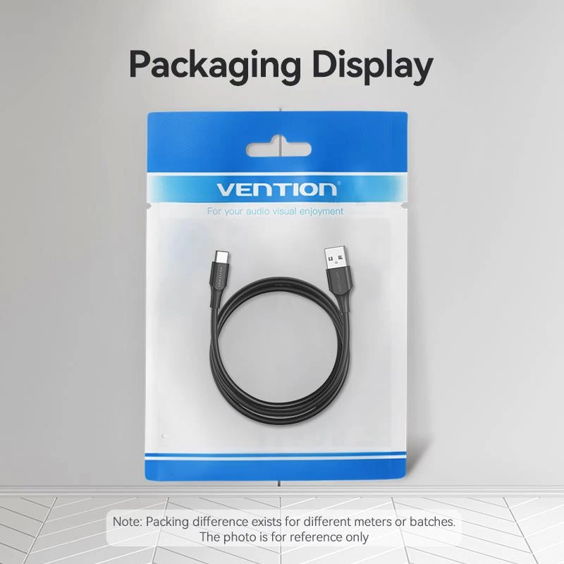 VENTION USB-C to USB 2.0 Cable 2m Black CTHBH