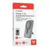 Verbatim Charge'n'Go Power Bank 2C & Display 10000 mAh Grey