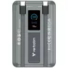 Verbatim Charge'n'Go Power Bank 2C & Display 10000 mAh Grey