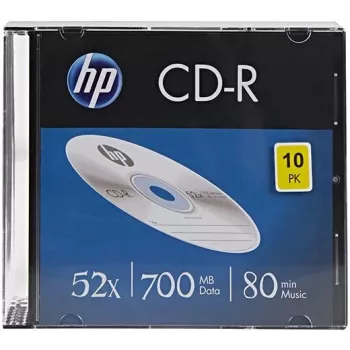 Verbatim HP CD-R 700 MB 52x Slim Case 10-Pack