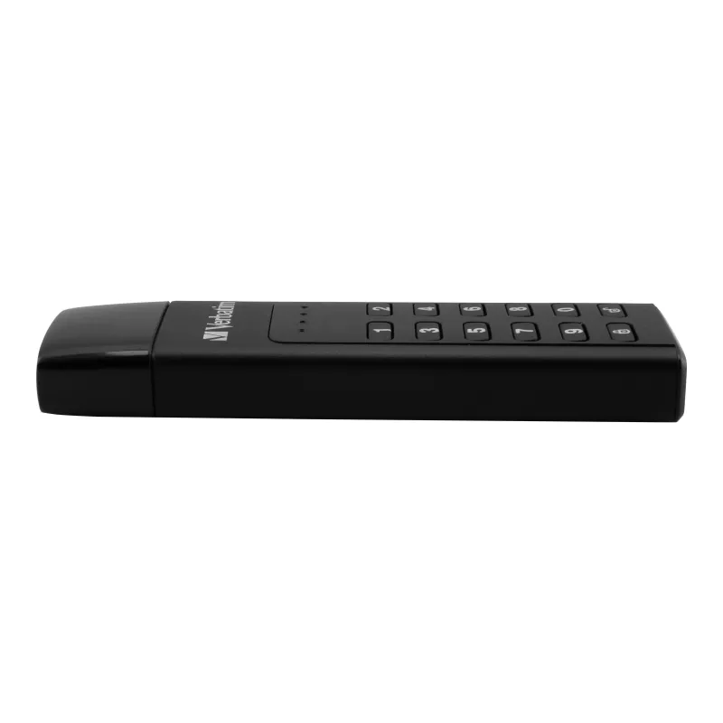 Verbatim Keypad Secure 32GB USB 3.2 Gen 1 Flash Drive with Hardware AES 256-bit Encryption - Black