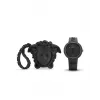 Versace V-Motif Women's Swiss Quartz Watch VE6G00223 39mm Black Dial Leather Strap