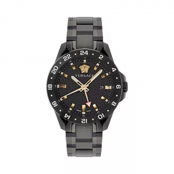 VERSACE V-Race Men's Swiss Quartz Chronograph Watch VE2W00622 45mm Stainless Steel