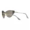 VERSACE VE2239-12526G Women's Sunglasses Gold Frame Grey Mirror Lens 147mm