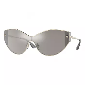 VERSACE VE2239-12526G Women's Sunglasses Gold Frame Grey Mirror Lens 147mm