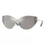VERSACE VE2239-12526G Women's Sunglasses Gold Frame Grey Mirror Lens 147mm
