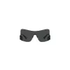 VERSACE VE2240-125687 Women's Sunglasses - Pilot Aviator Metal Frame Pale Gold Dark Grey Polycarbonate Lens 100% UV400
