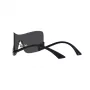 VERSACE VE2240-125687 Women's Sunglasses - Pilot Aviator Metal Frame Pale Gold Dark Grey Polycarbonate Lens 100% UV400
