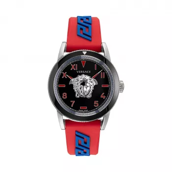 VERSACE VE2V00622 Men's Swiss Quartz Chronograph Watch 43mm Stainless Steel