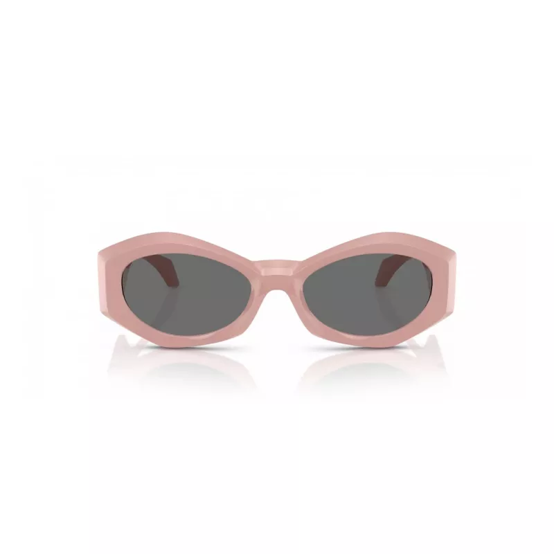 VERSACE VE4466U546387 Women's Butterfly Sunglasses Havana Acetate 54mm
