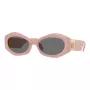 VERSACE VE4466U546387 Women's Butterfly Sunglasses Havana Acetate 54mm