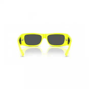 VERSACE VE4482-544987 Sunglasses Men Transparent Grey Frame Grey Gradient Lens 57mm