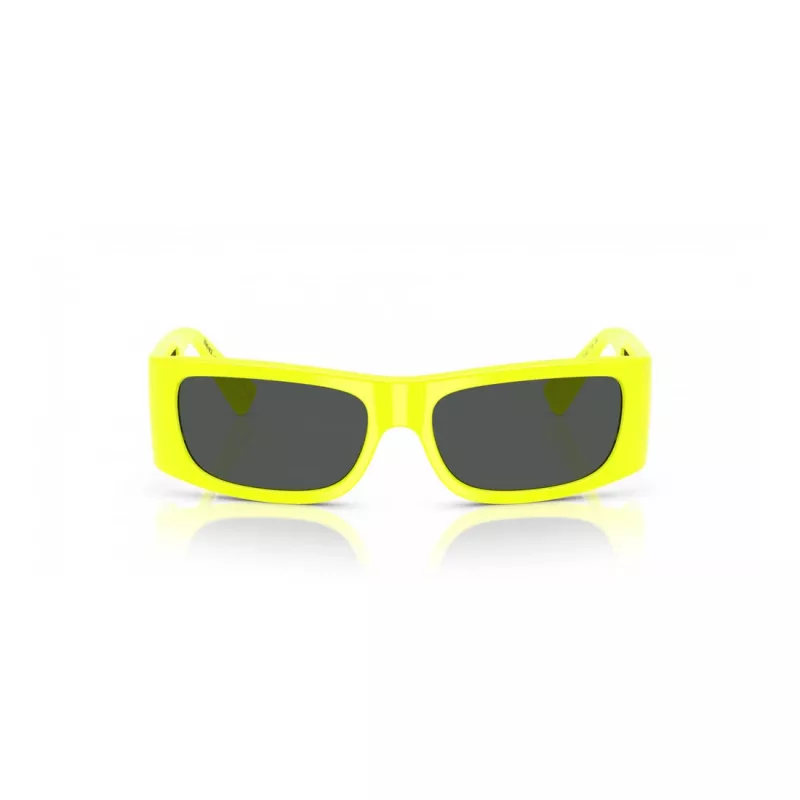 VERSACE VE4482-544987 Sunglasses Men Transparent Grey Frame Grey Gradient Lens 57mm