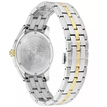 Versace VE7C00623 Men's Watch 41mm Stainless Steel Blue Dial Chronograph