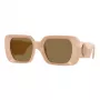 VERSACE Women's Cat Eye Sunglasses VE4473U548973 Havana Grey Gradient 54mm