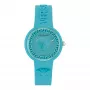 Versace Women's V-Motif Swiss Quartz Watch VE6G00423 (39mm) Black Dial Leather Strap