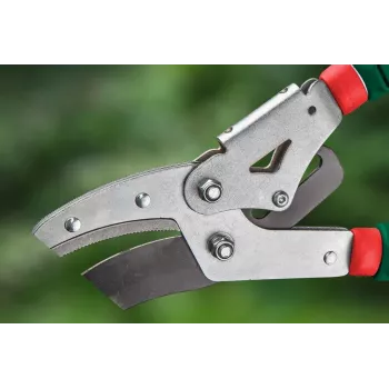 VERTO Telescopic Anvil Pruning Shears 670-920 mm, 45 mm Cutting Diameter, Aluminium Handles, Gear Transmission