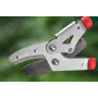 VERTO Telescopic Anvil Pruning Shears 670-920 mm, 45 mm Cutting Diameter, Aluminium Handles, Gear Transmission