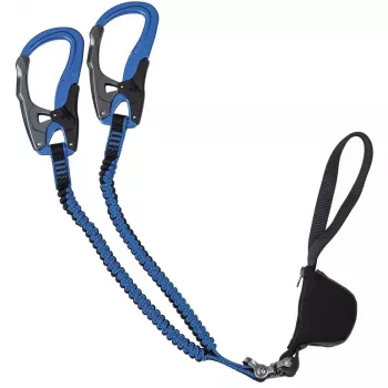 Via Ferrata Lanyard Set Rock Empire Siga - Aqua